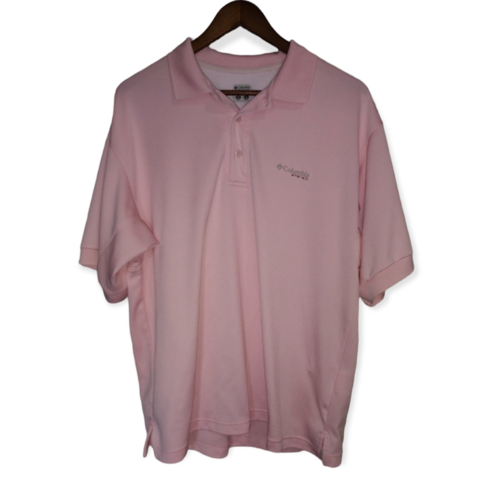 Columbia PFG men's fishing polo shirt